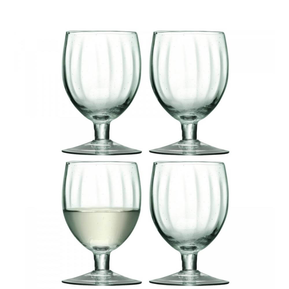 LSA Mia Set of 4 Recycled Wine Glasses